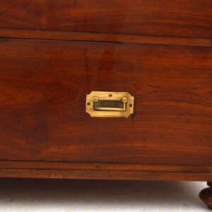 Antique Victorian Campaign Chest of Drawers