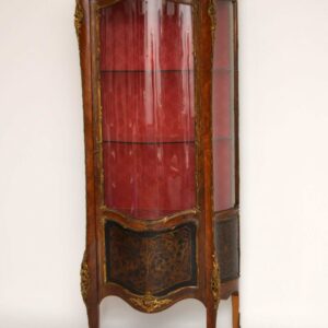 Antique French Ormolu Mounted Display Cabinet