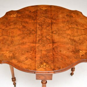 antique burr walnut victorian sutherland table