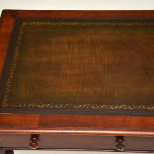 antique_victorian_mahogany_leather_william_IV_writing_table_desk_4