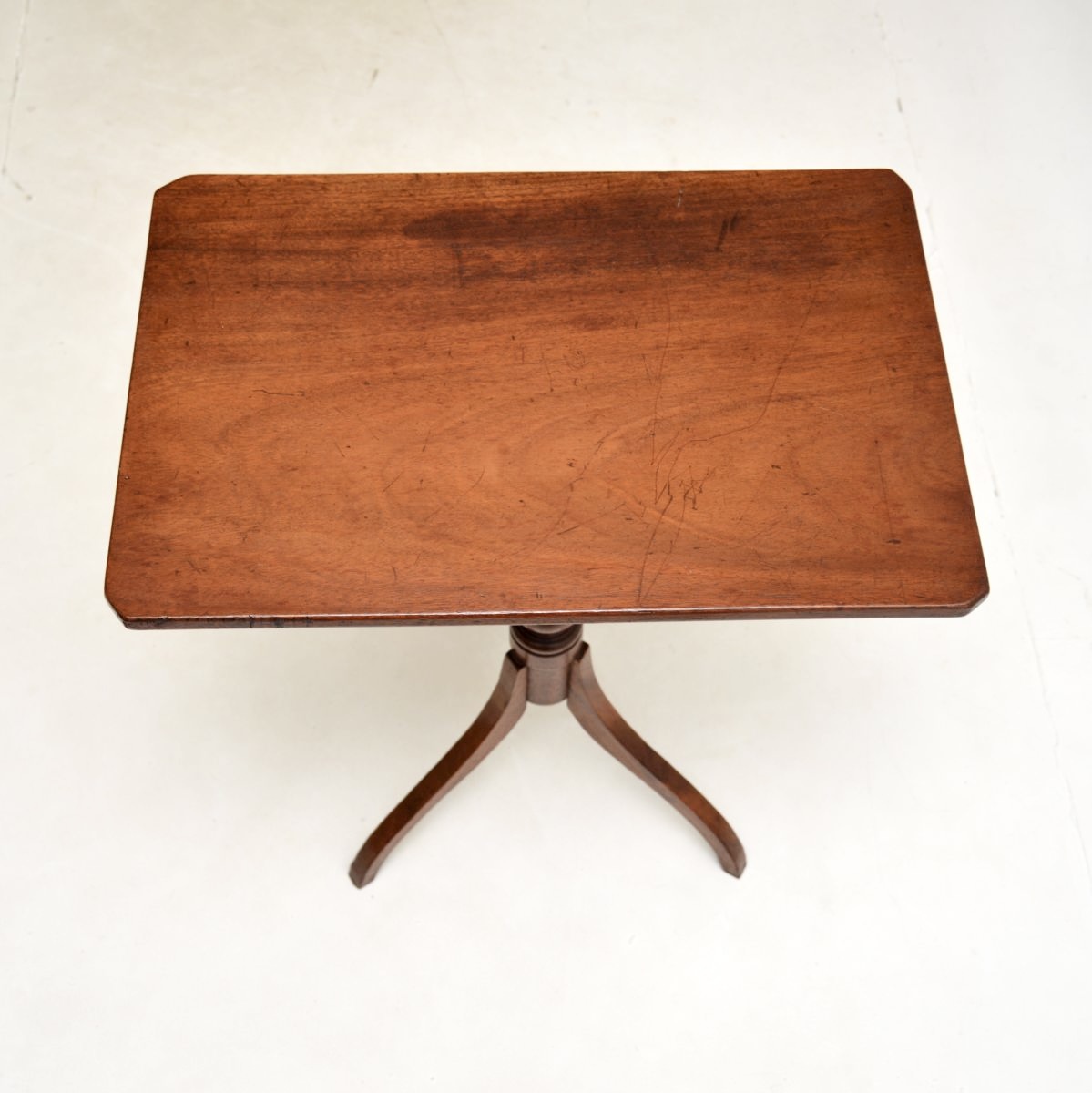 Antique Regency Period Mahogany Side Table