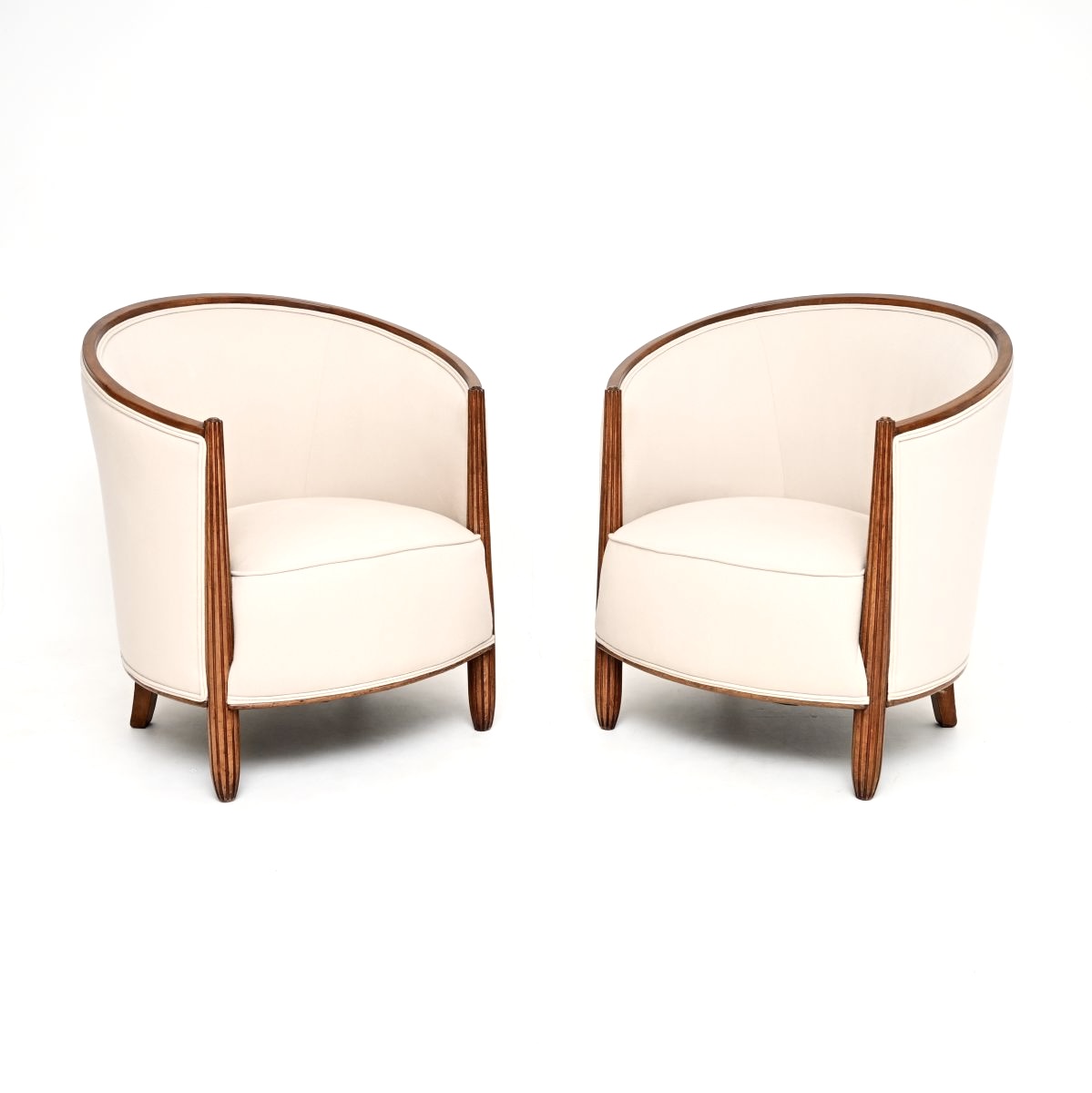 Pair of French Art Deco Armchairs