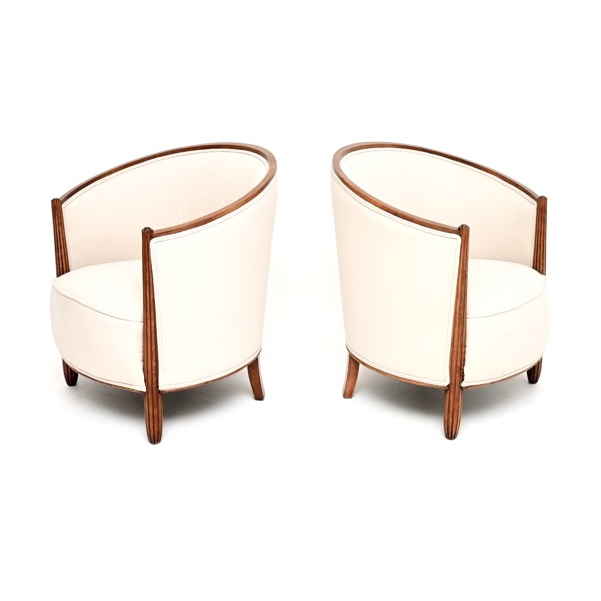 Pair of French Art Deco Armchairs